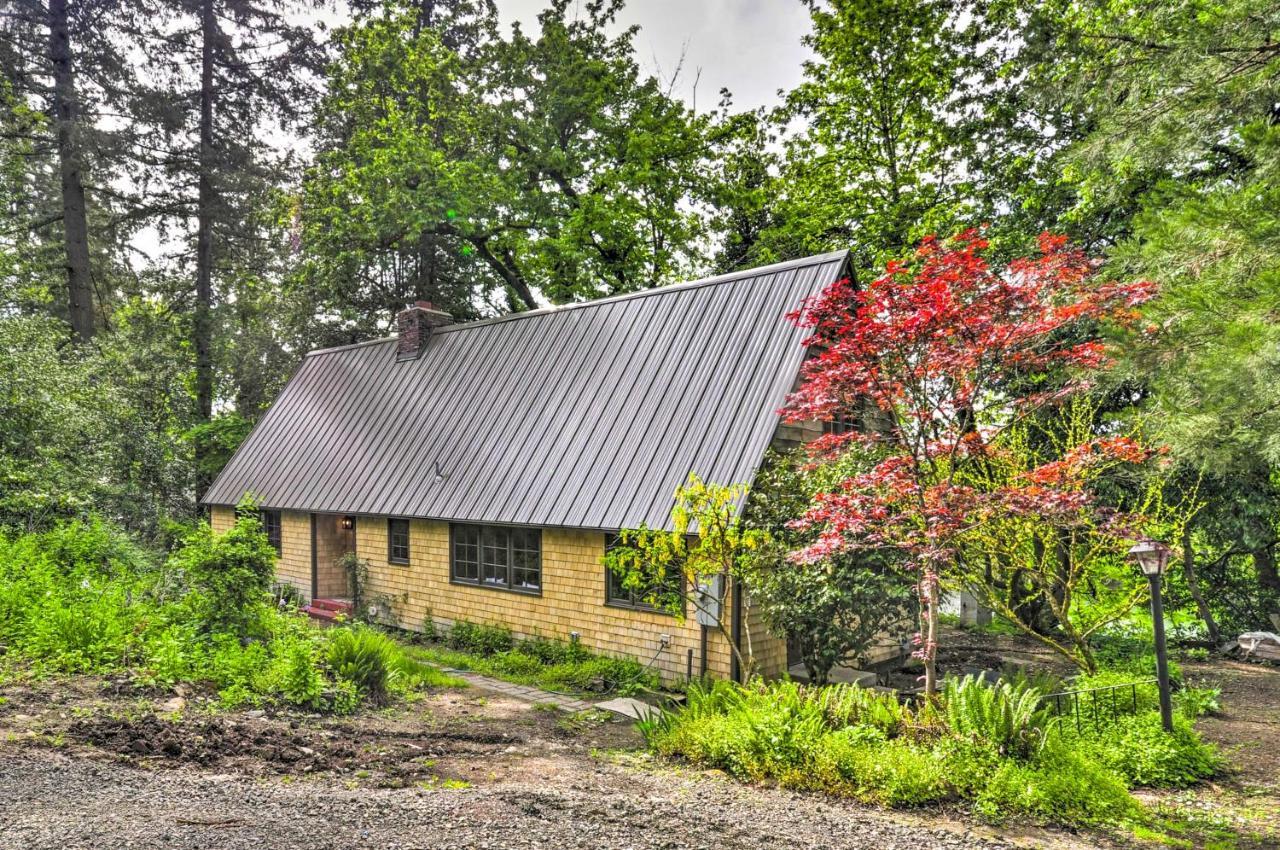 Peaceful And Elegant Cottage With Riverside View Oregon City Buitenkant foto